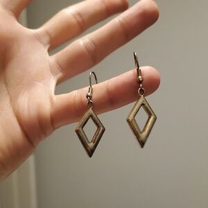 Gold Geometric Earrings
